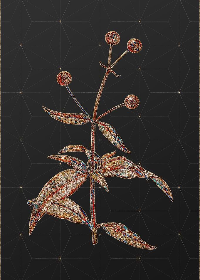 Prismatic Mosaic Floral