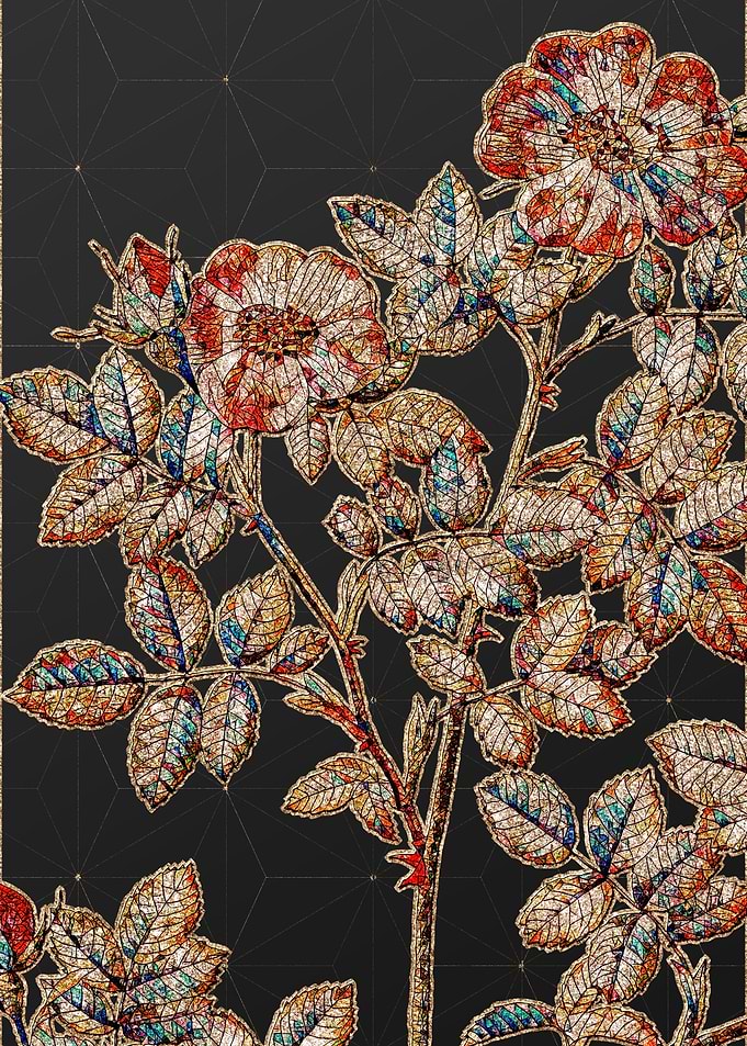Prismatic Mosaic Botanical