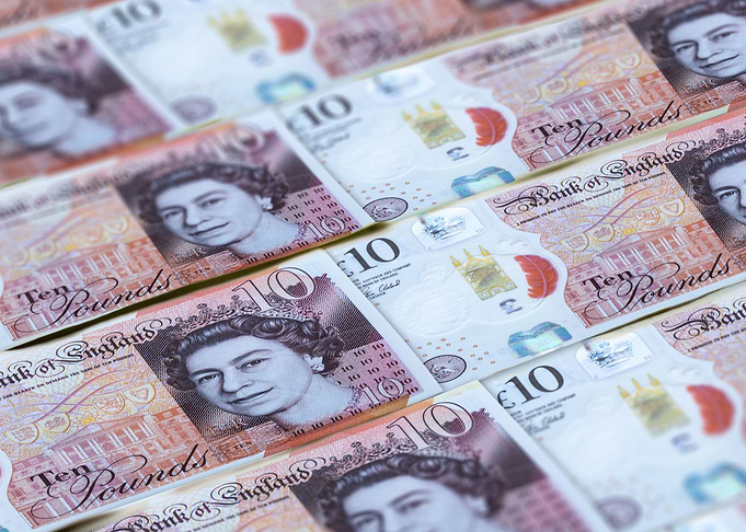 Ten British Pounds