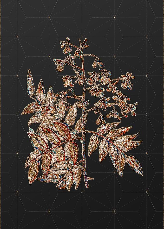 Stained Glass Floral