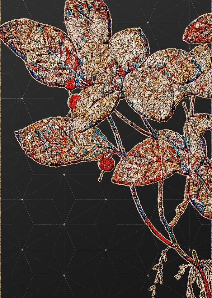 Stained Glass Botanical