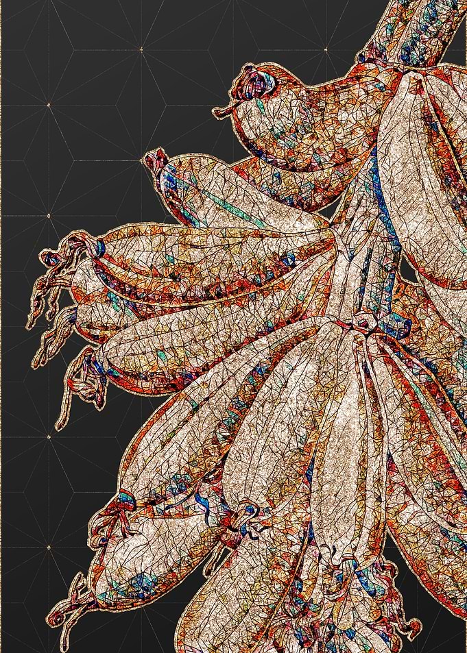 Stained Glass Floral
