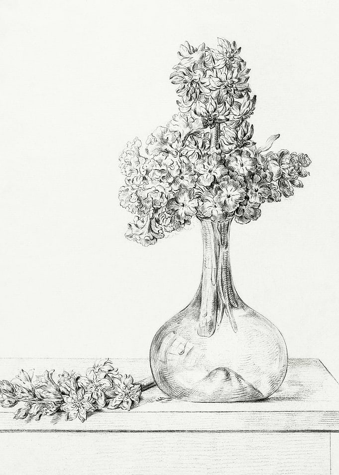 Flowers In A Vase 1810 18