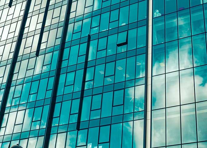 Clouds in the windows