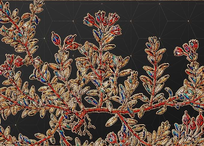 Stained Glass Botanical