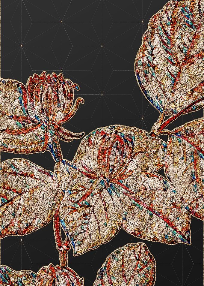 Stained Glass Botanical