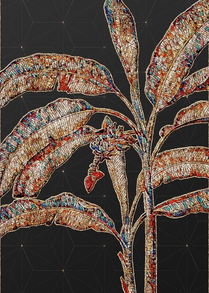 Stained Glass Floral