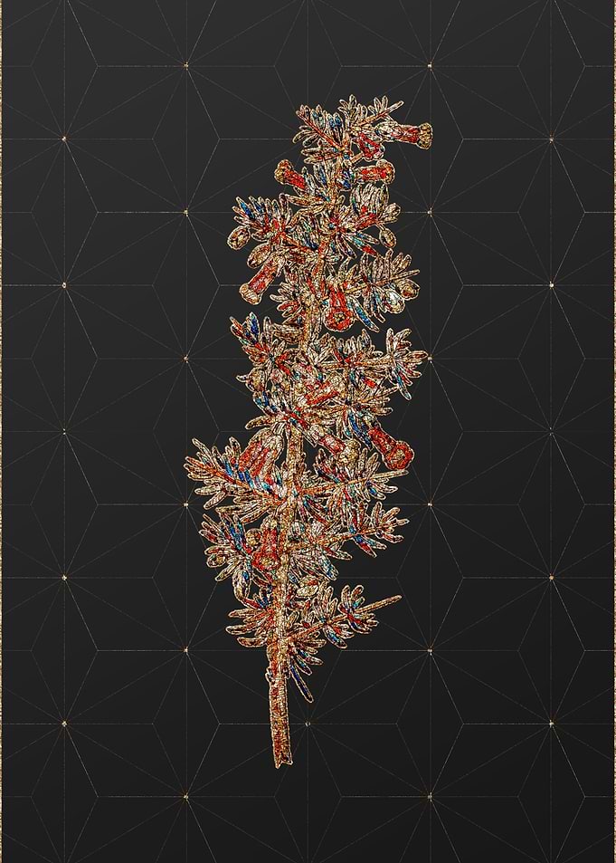 Stained Glass Floral
