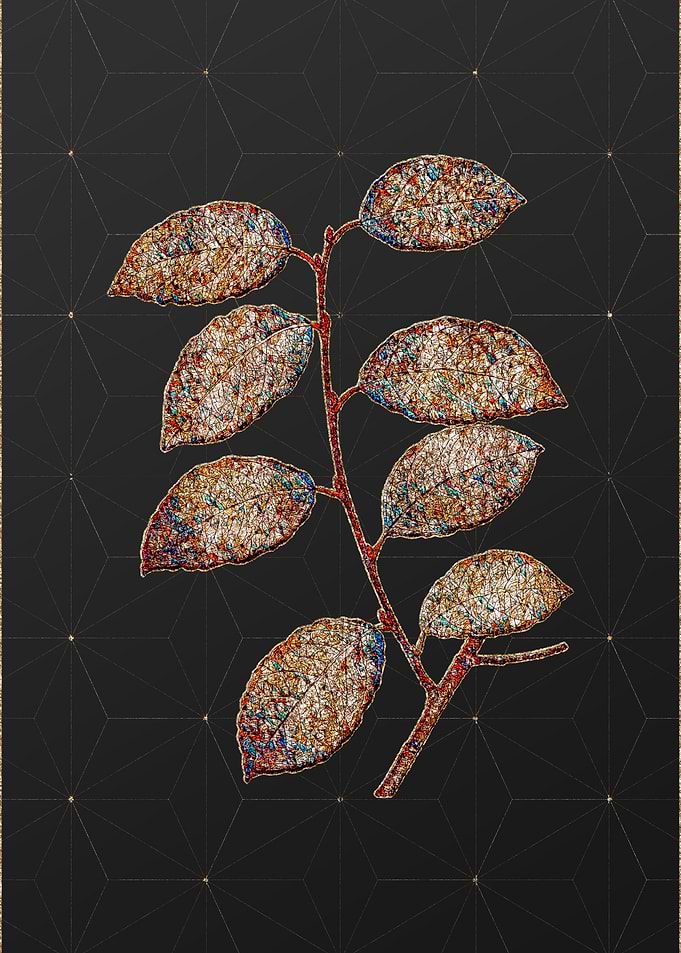 Stained Glass Botanical