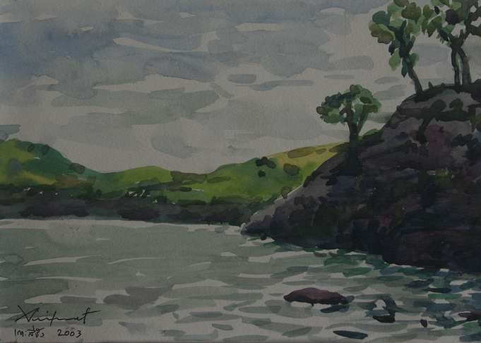Watercolour Landscape
