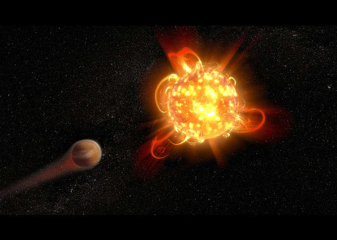 Red Dwarf Flare
