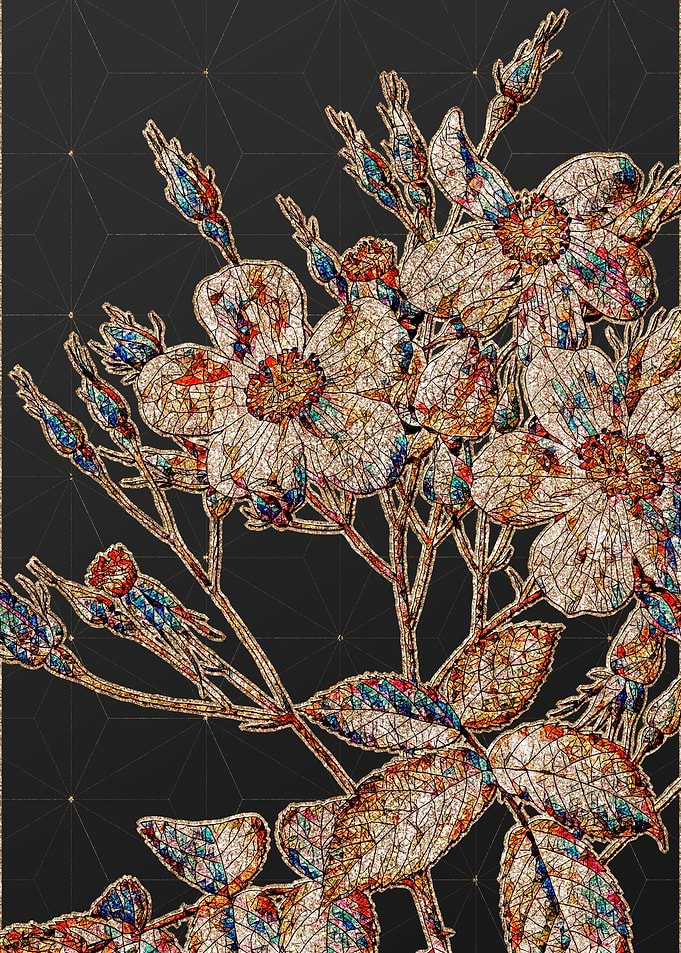 Prismatic Mosaic Botanical