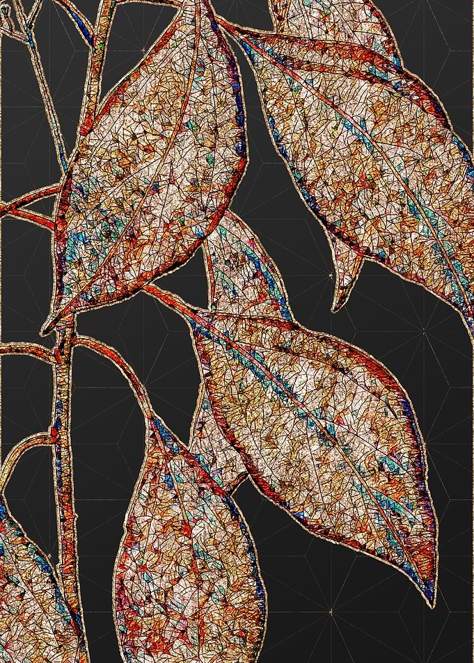 Stained Glass Botanical