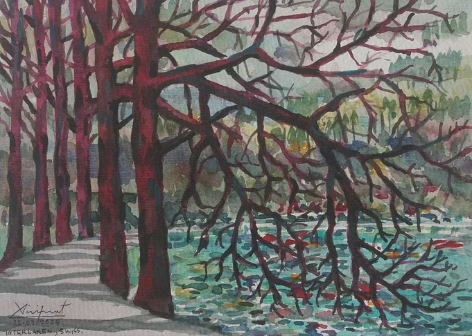 Watercolour Landscape
