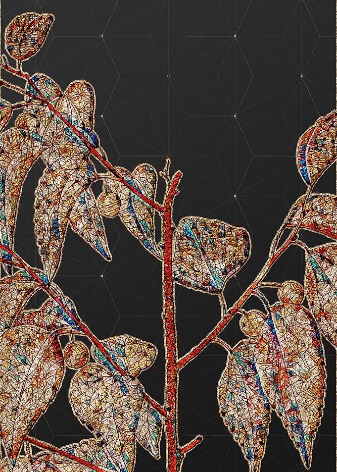 Stained Glass Botanical