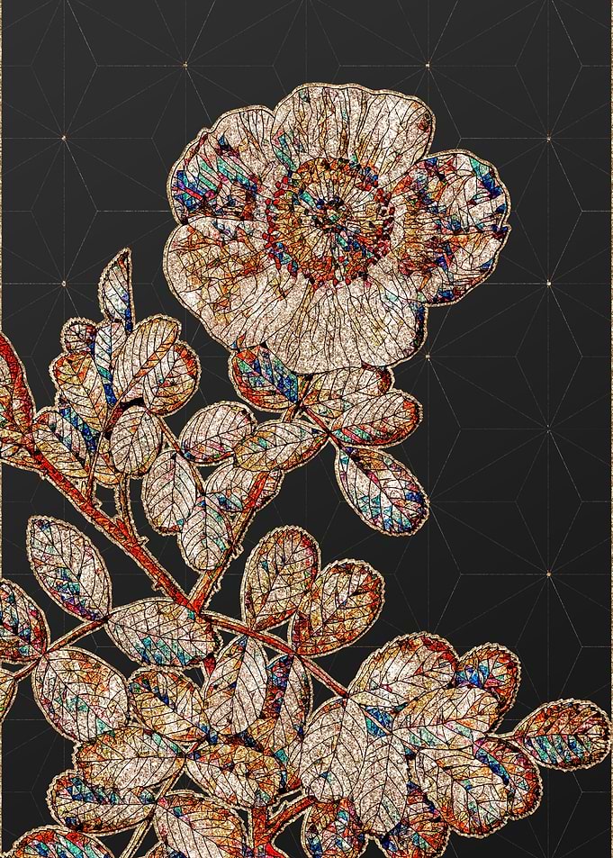 Prismatic Mosaic Botanical