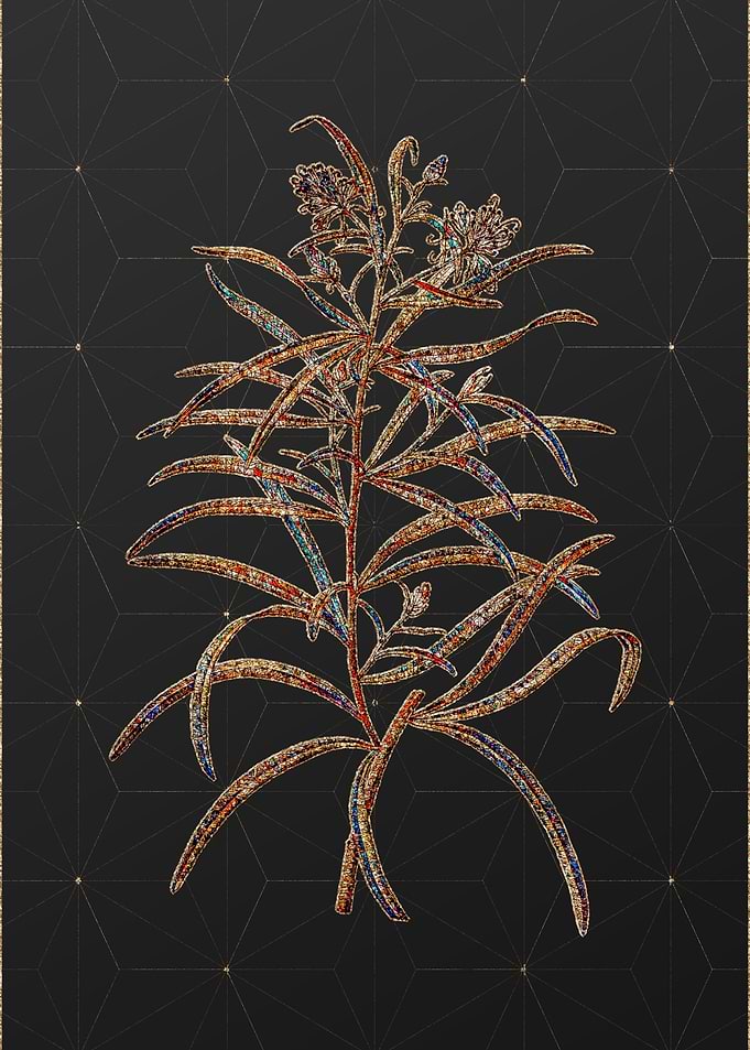 Prismatic Mosaic Floral