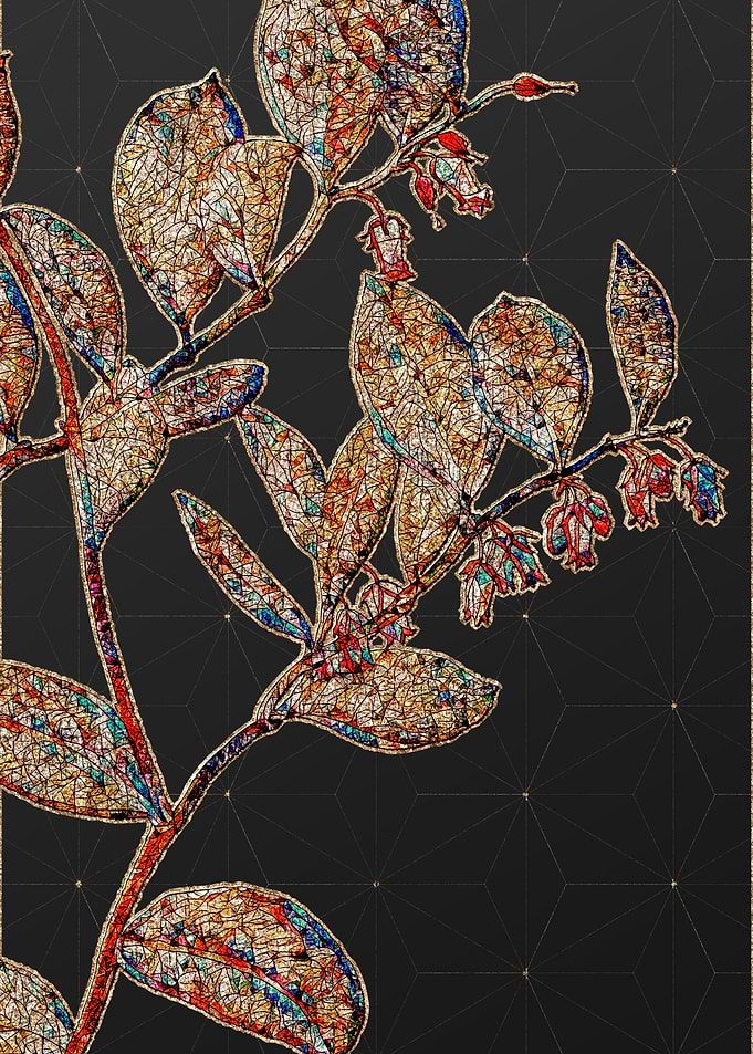 Stained Glass Botanical