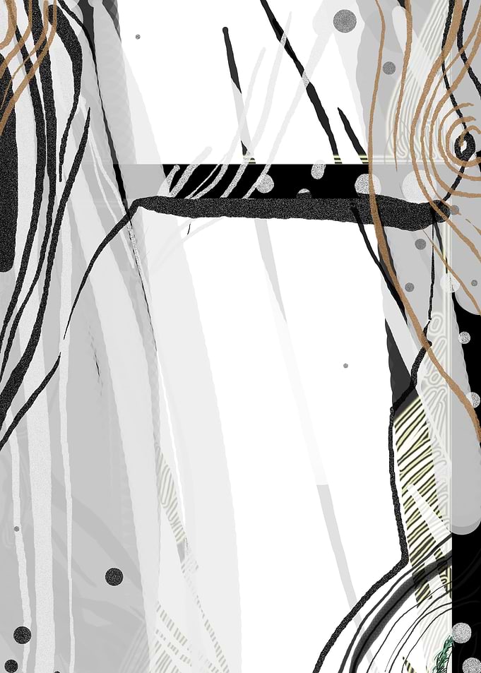Abstract geometry painting