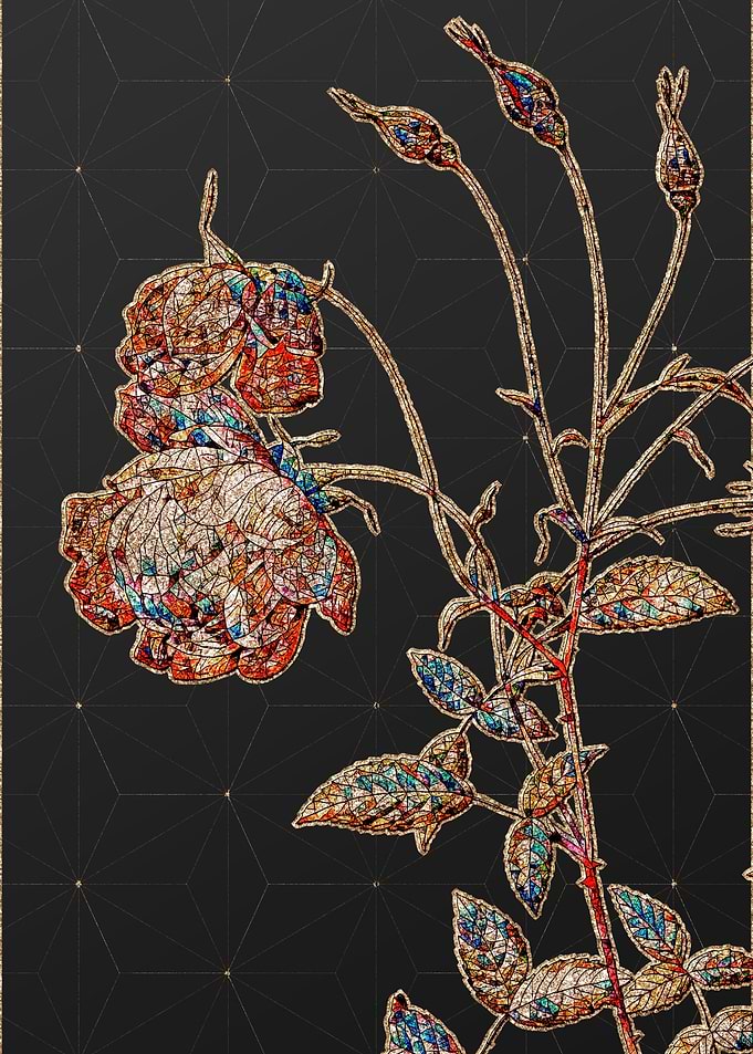 Prismatic Mosaic Botanical