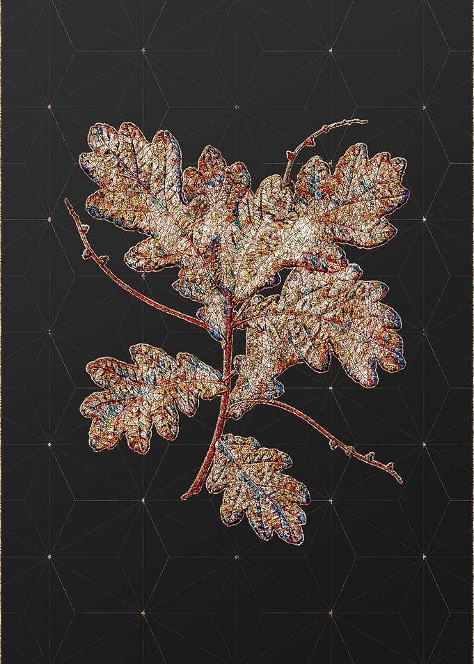 Stained Glass Botanical