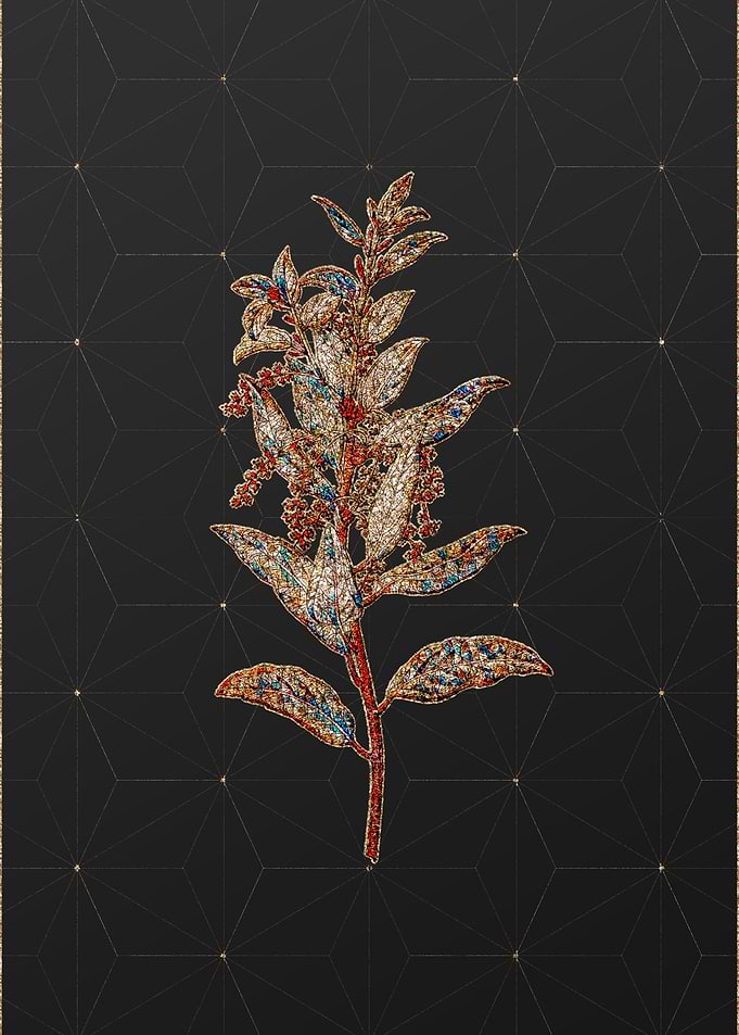 Stained Glass Botanical