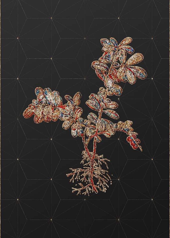 Stained Glass Floral