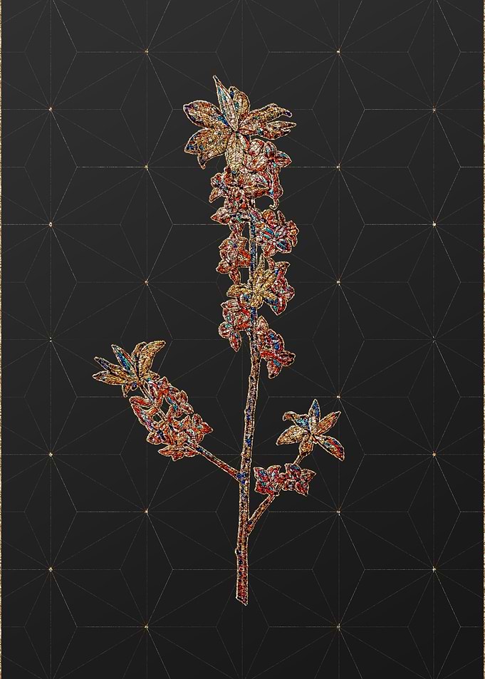 Stained Glass Botanical