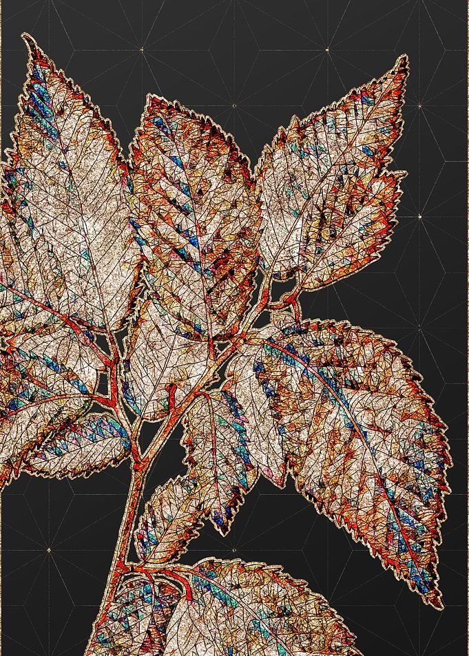 Stained Glass Botanical