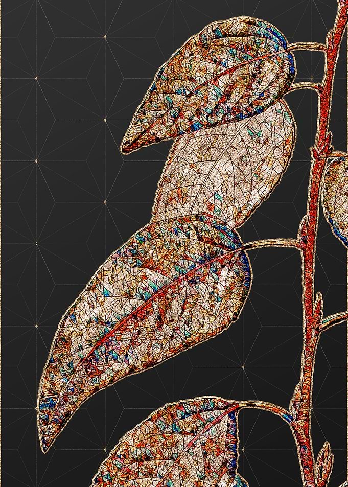 Stained Glass Floral
