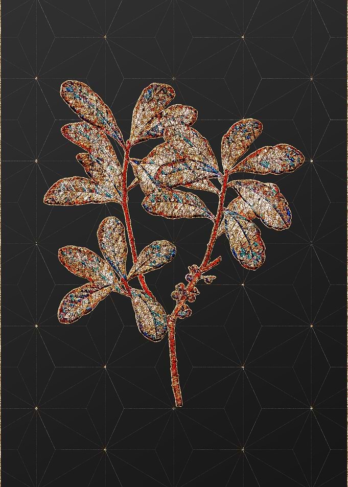 Prismatic Mosaic Floral