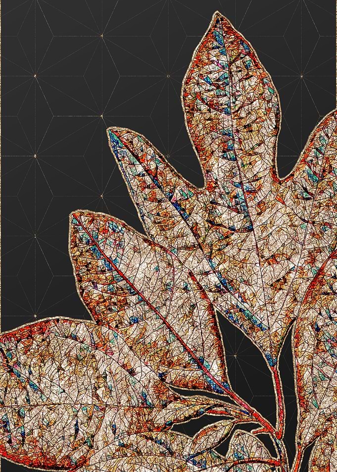 Stained Glass Floral