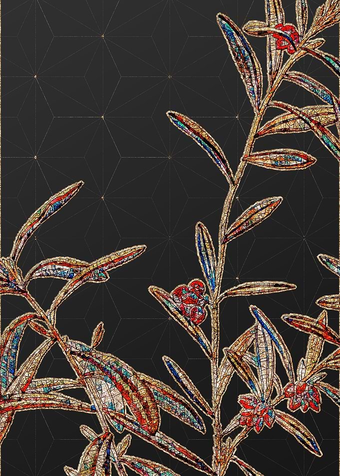 Rainbow Mosaic Botanical