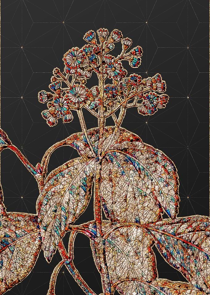 Stained Glass Botanical