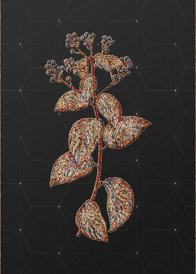 Prismatic Mosaic Floral