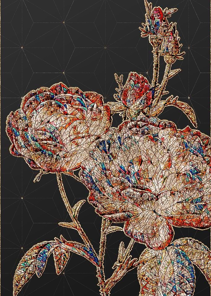 Prismatic Mosaic Botanical
