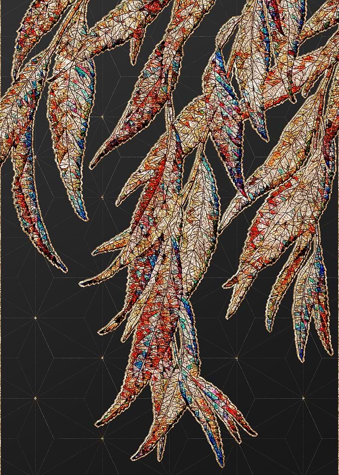 Stained Glass Floral
