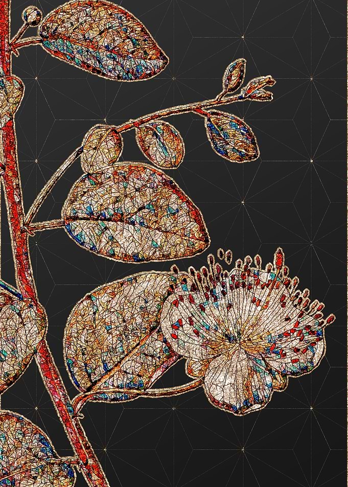 Stained Glass Botanical