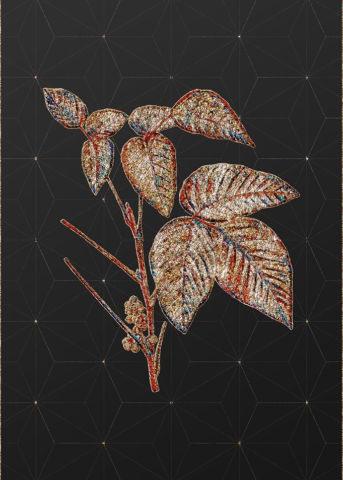 Stained Glass Botanical