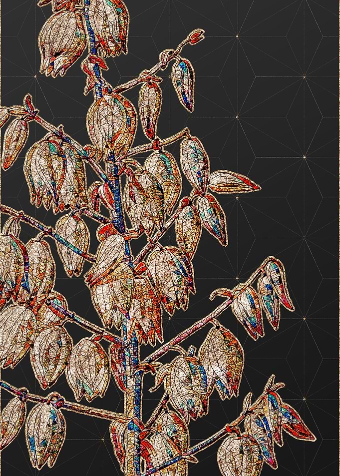 Stained Glass Botanical
