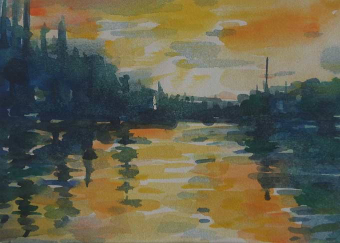 Watercolour Landscape