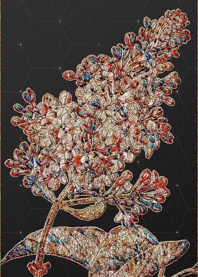 Stained Glass Botanical
