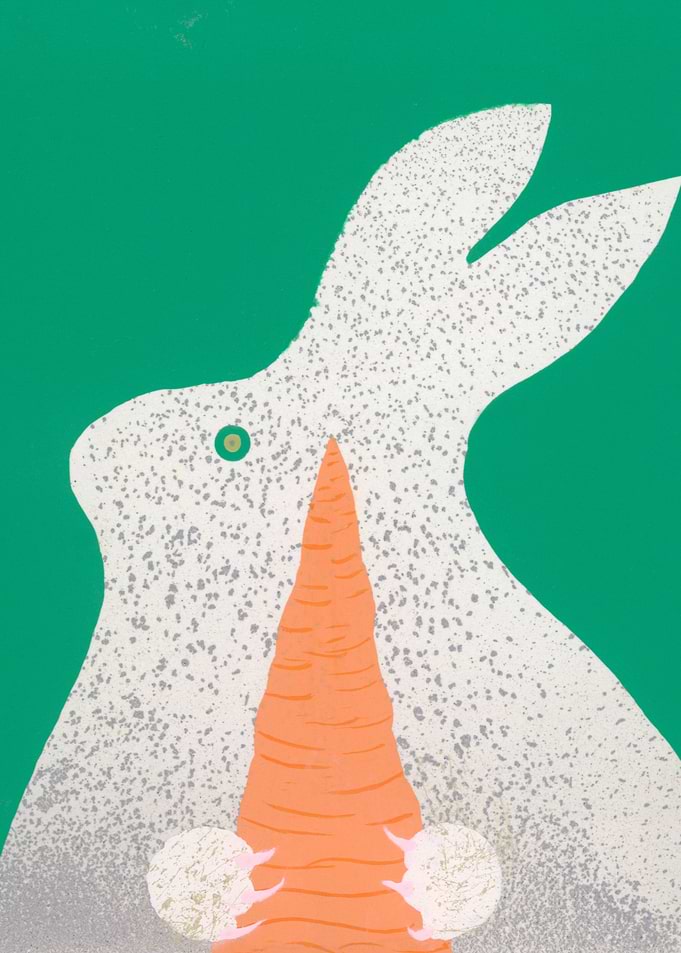 Bunny and carrot