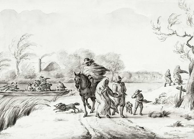 Landscape With Figures In