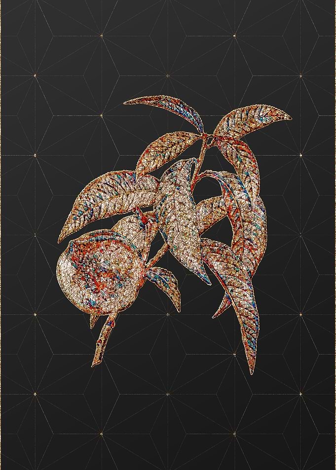 Prismatic Mosaic Floral