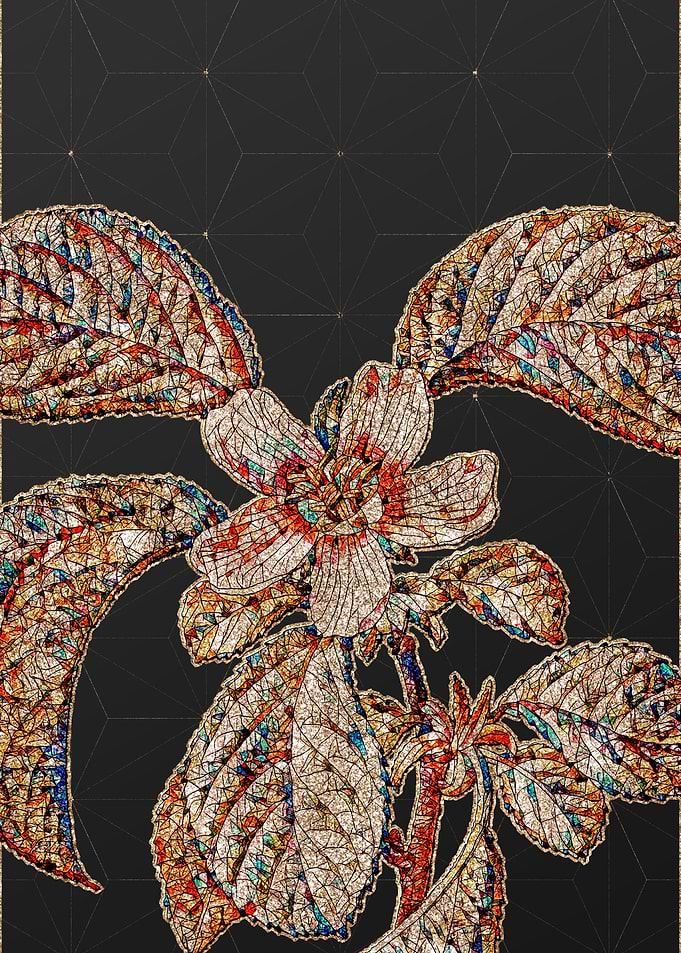 Stained Glass Botanical