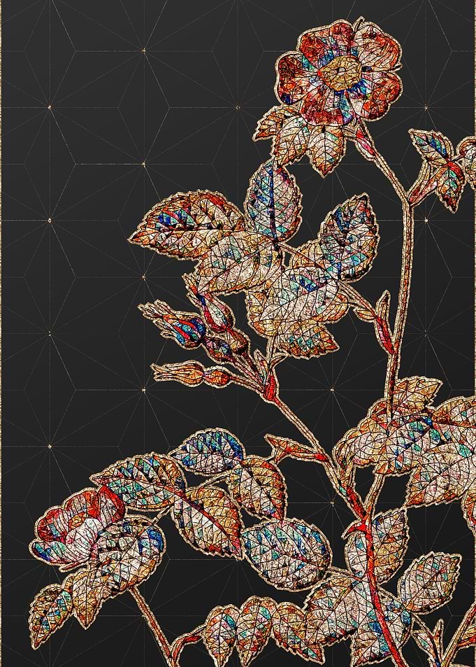 Rainbow Mosaic Botanical