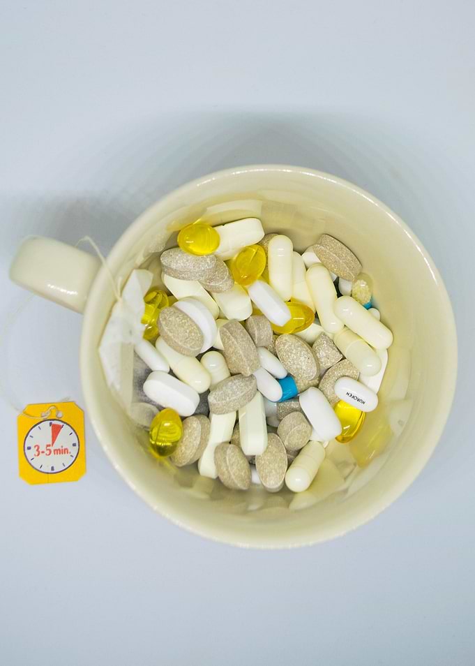 Pills are my morning tea