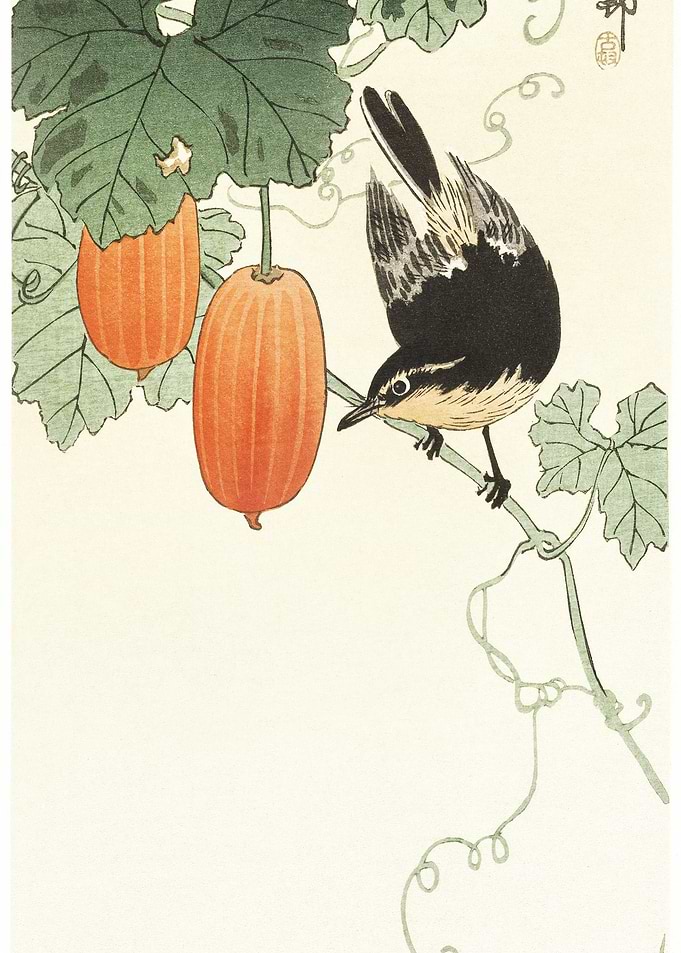 Bird And Khaki Ohara Koson