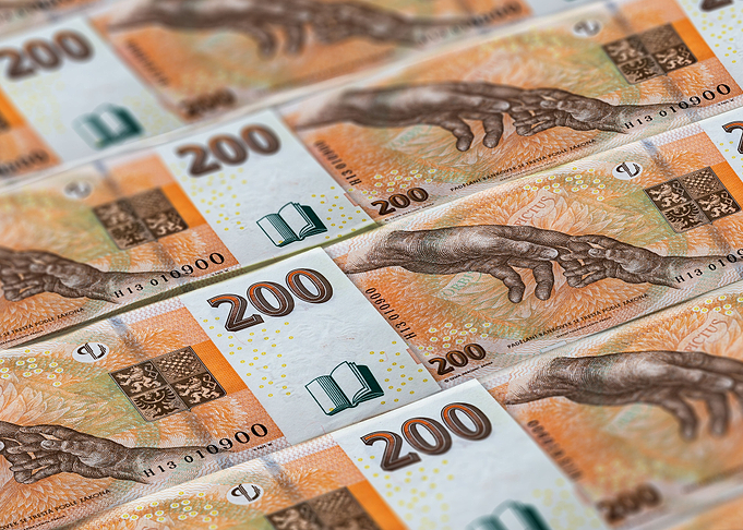 200 Czech Krona
